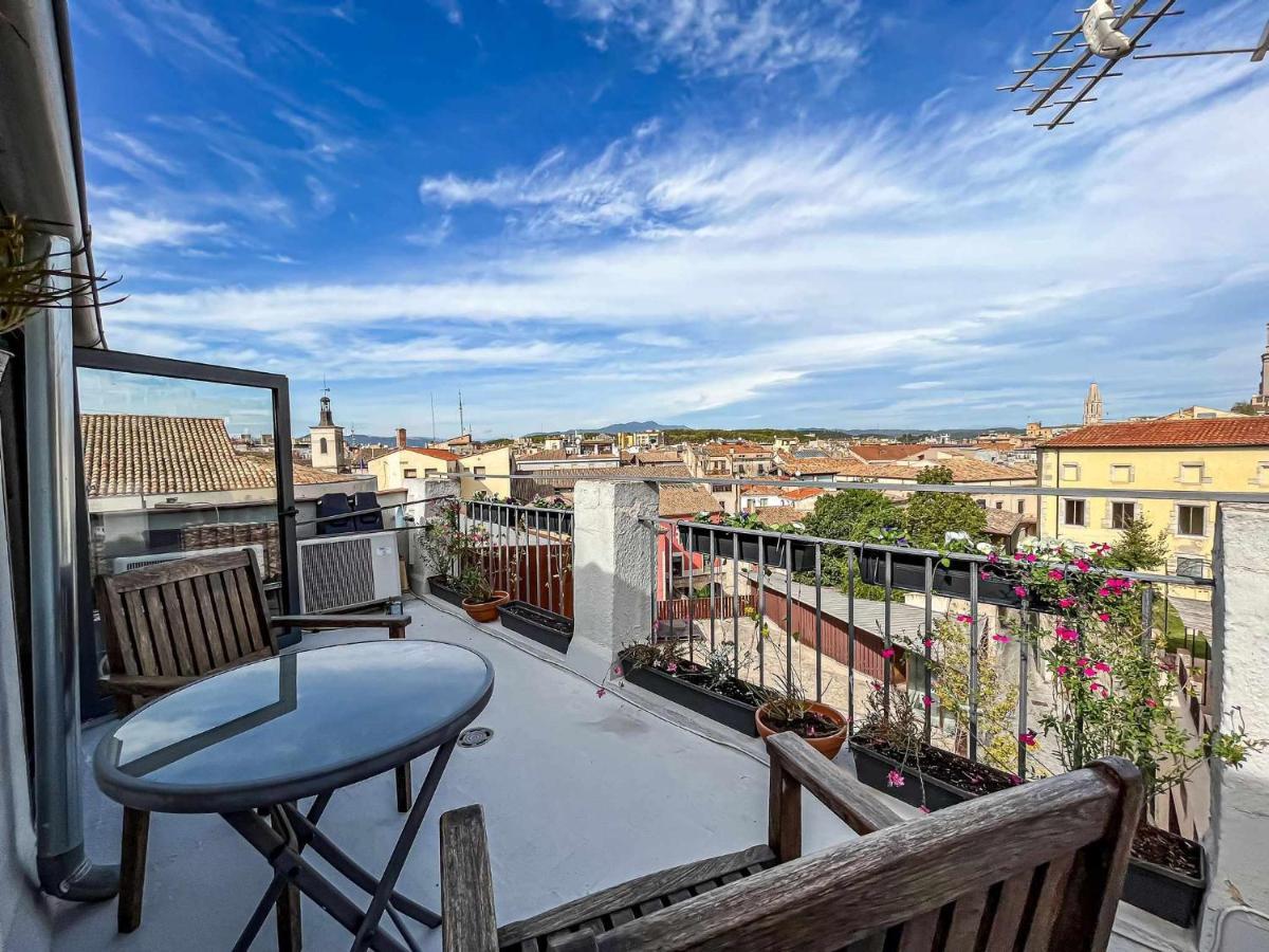 Romantic Duplex With Terrace And Great Views Жерона Екстер'єр фото