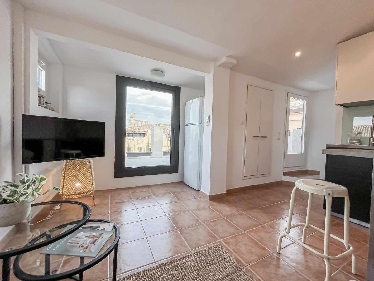Romantic Duplex With Terrace And Great Views Жерона Екстер'єр фото